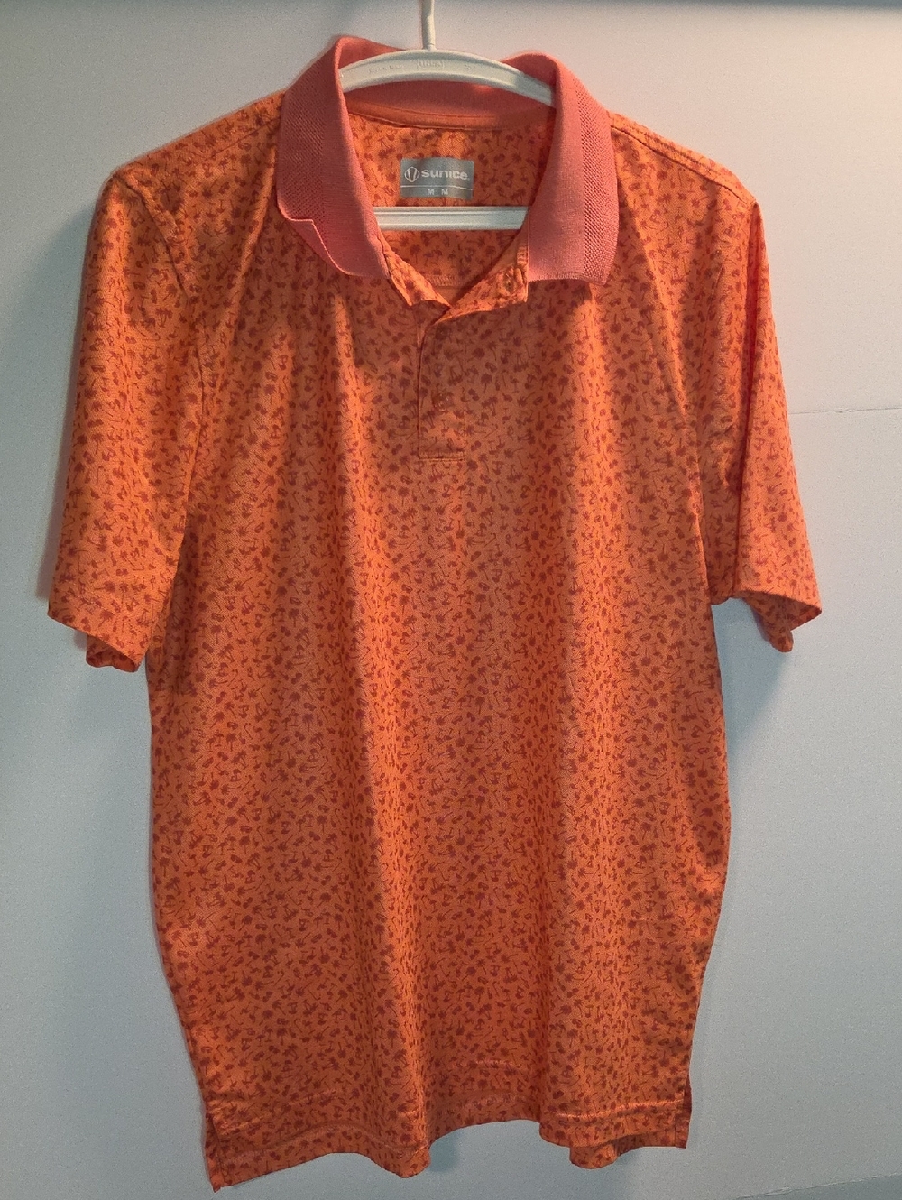 ⭐ Sunice Vibrant Orange Polo Shirt